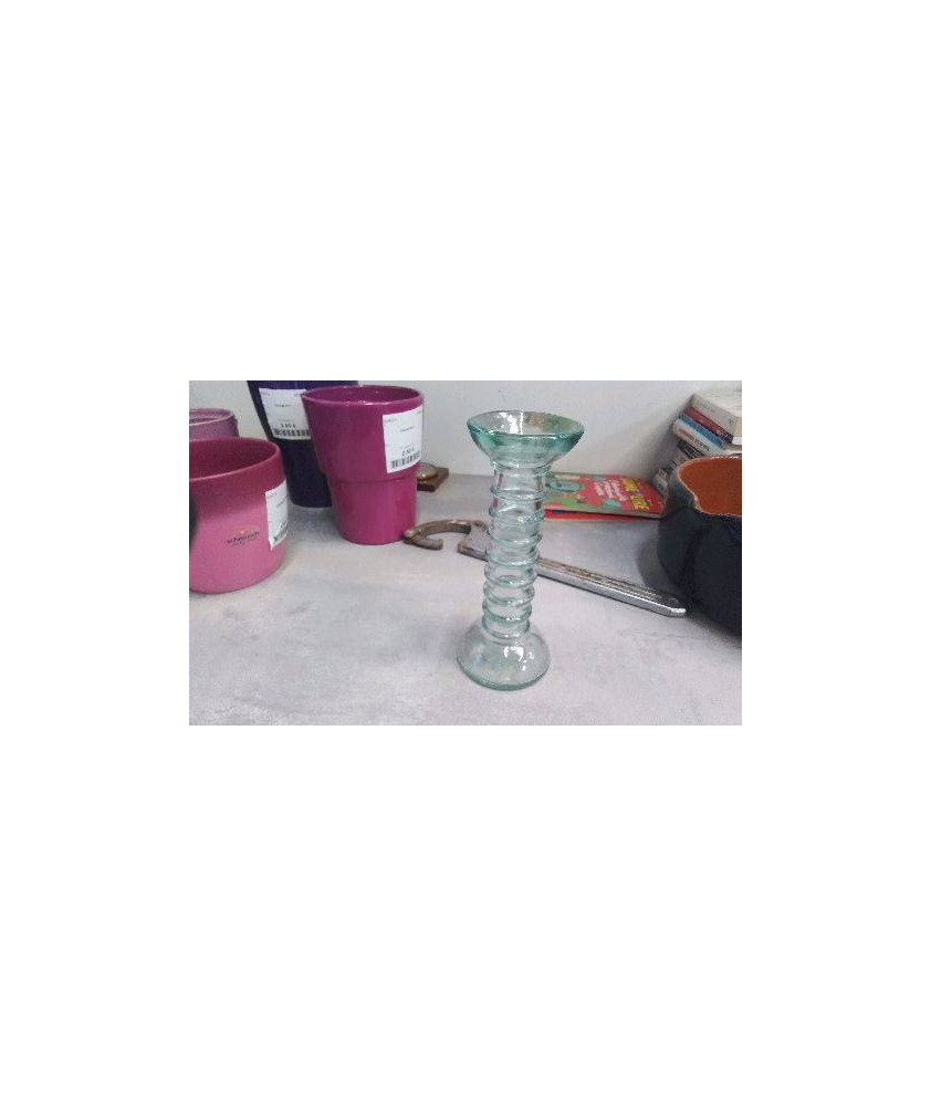 BOUGEOIR VERRE 