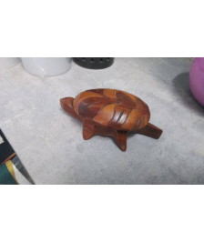 BOITE BOIS TORTUE 