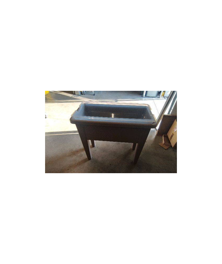 JARDINIERE PLASTIQUE SUR PIED