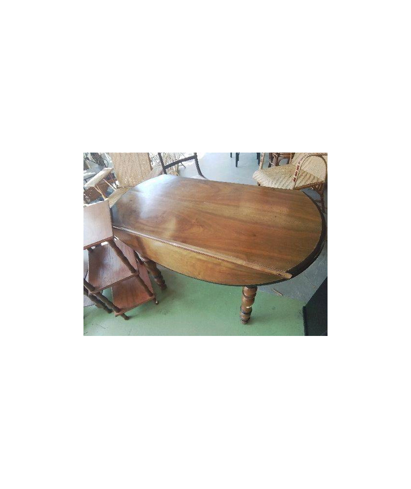 TABLE A RABAT EN NOYER