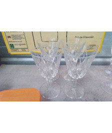 VERRES A PIED X4 