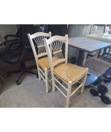 CHAISE DE CUISINE CREME CERUSÉE