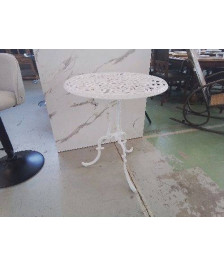 PETITE TABLE DE JARDIN EN FONTE D’ALUMIUM