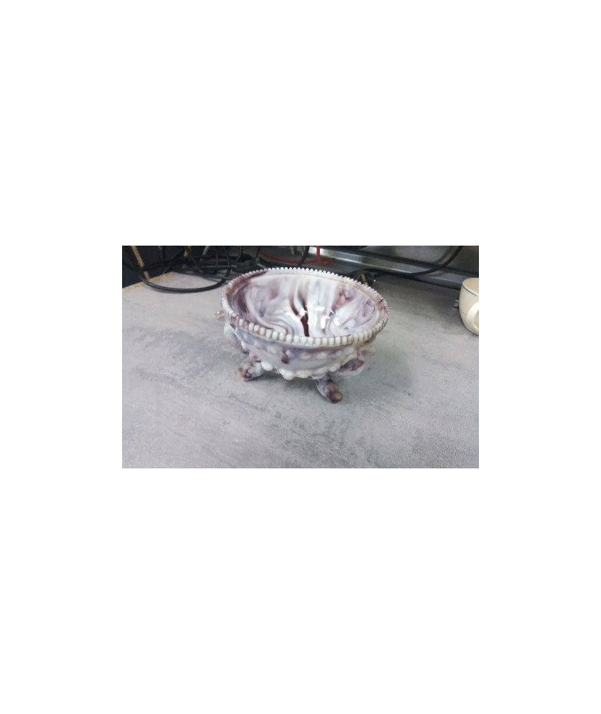 BONBONNIERE OPALINE SANS COUVERCLE 