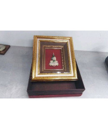 CADRE BOUDDHA DORE + BOITE 