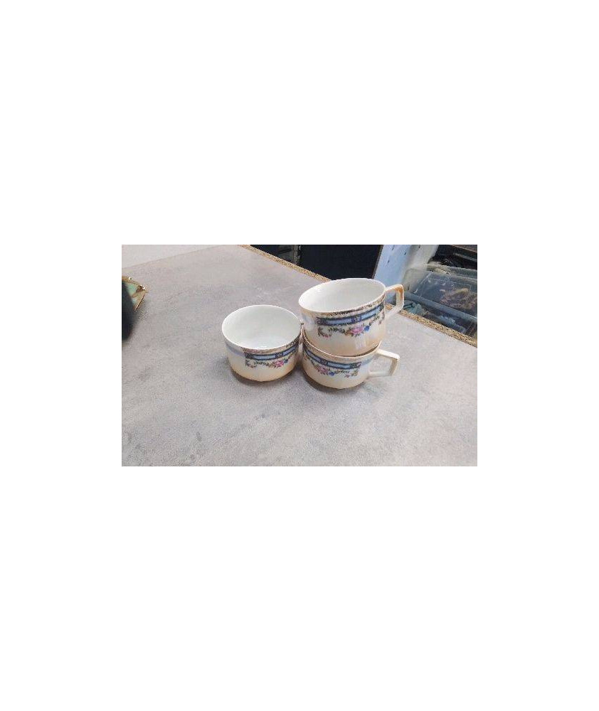 TASSES POFCELAINE X3 