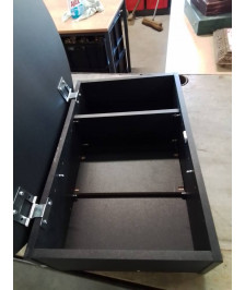 ARMOIRE  DE SALLE DE BAIN A MIROIR OVALE 