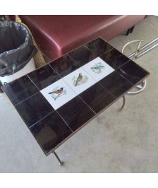 TABLE BASSE OISEAUX 