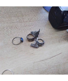 BAGUE ARGENT 