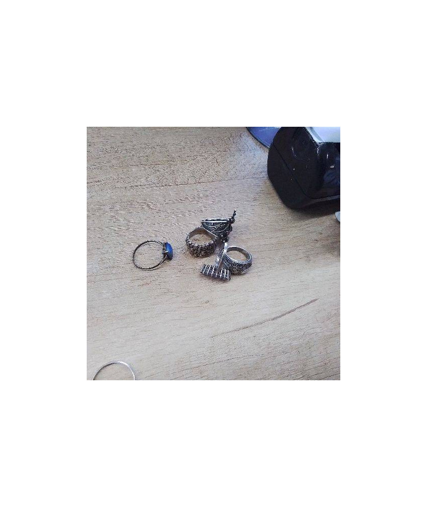 BAGUE ARGENT 