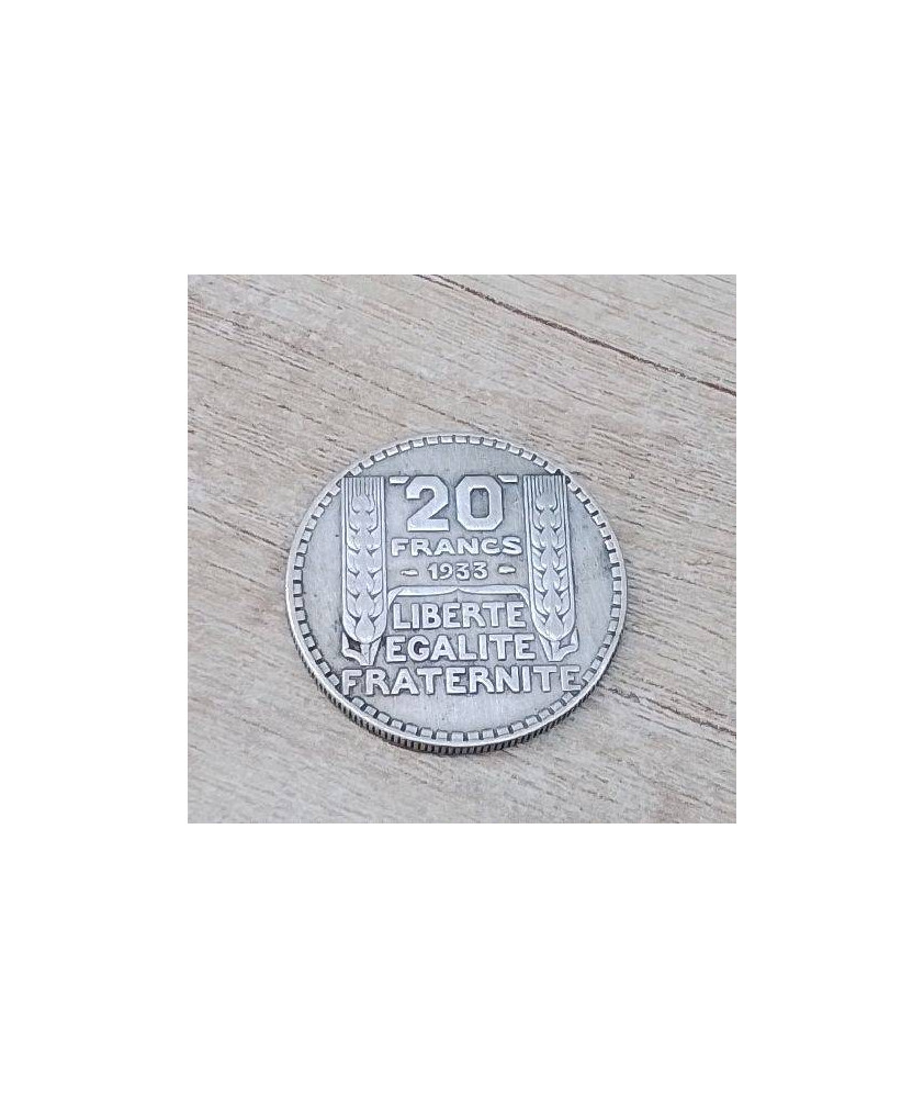 20 FRANCS TURIN ARGENT
