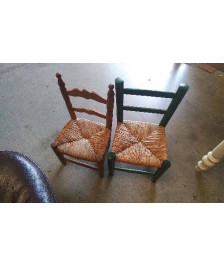 CHAISE PAILLEE ENFANT 