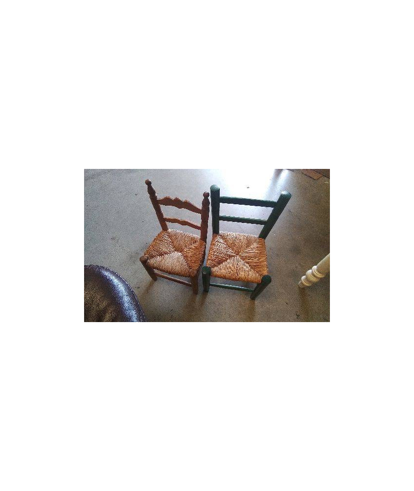 CHAISE PAILLEE ENFANT 