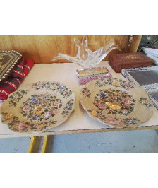 ASSIETTE DECO MOTIF FLORAL 