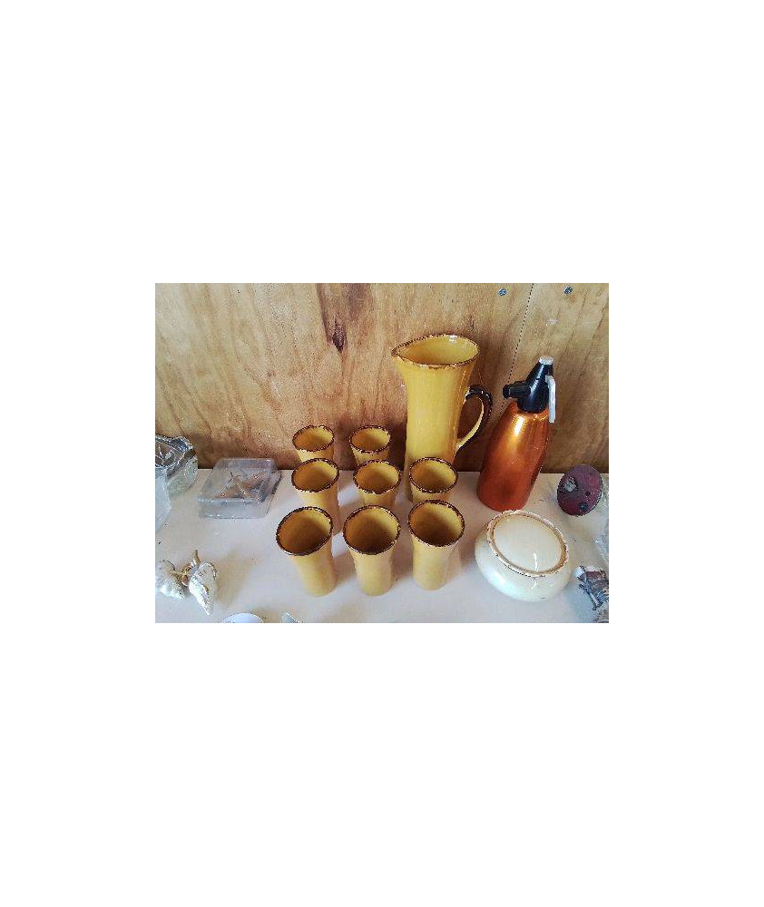 SERVICE À  ORANGE VINTAGE 