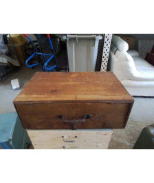 VALISE CAISSE EN BOIS 