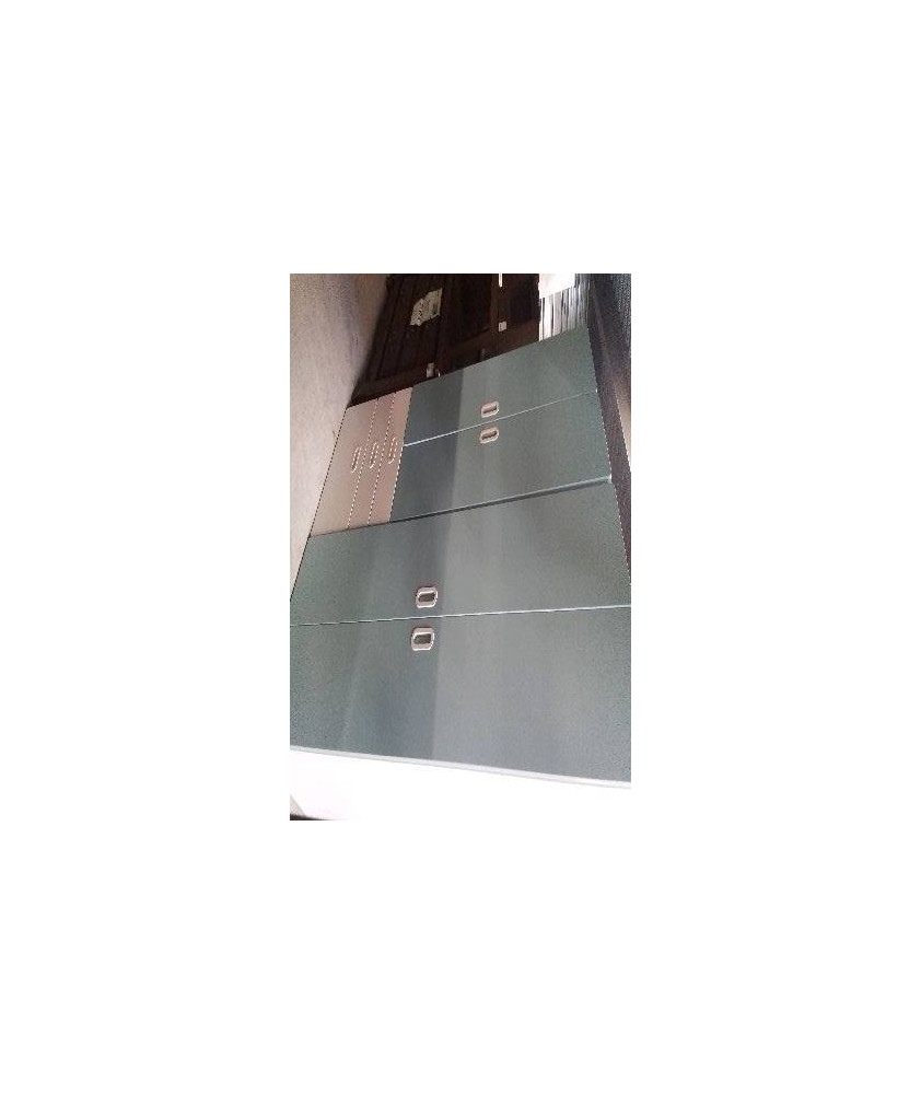 ARMOIRE 4 PORTES 3 TIROIRS 