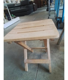 TABLE BASSE PLIANTE BOIS CLAIR