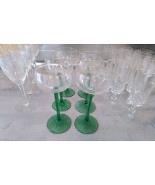 VERRES A VIN D\'ALSACE X6 