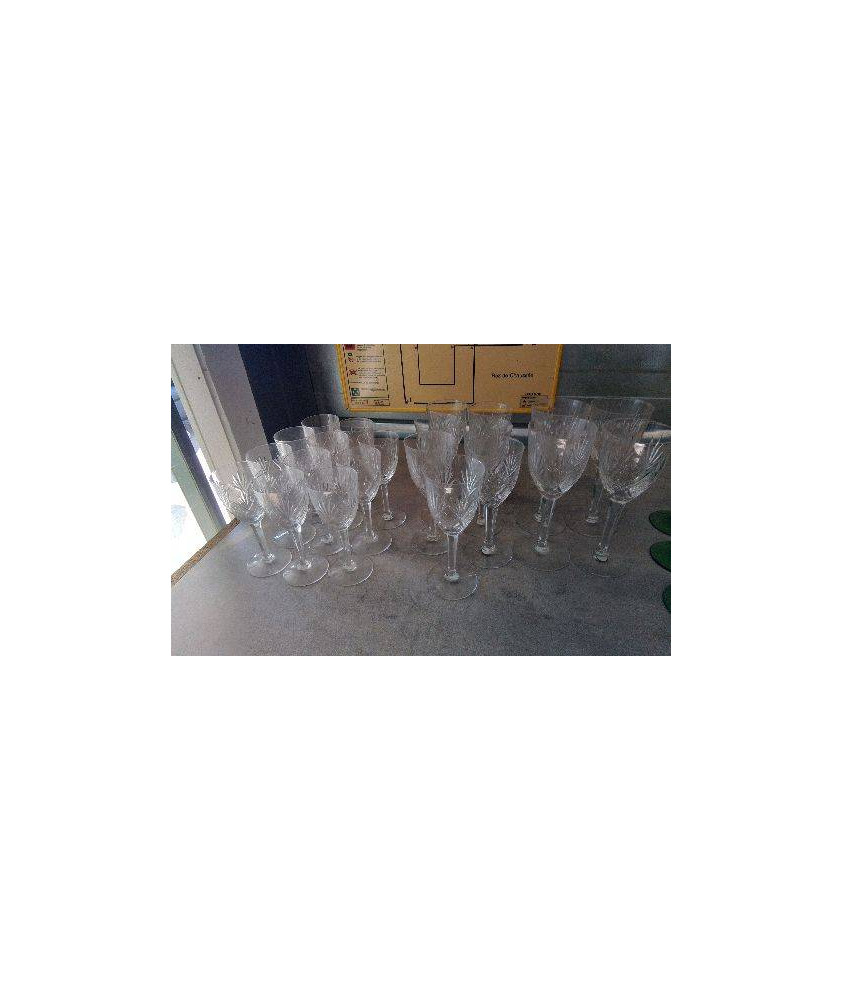 VERRES CRISTAL DE LORRAINE