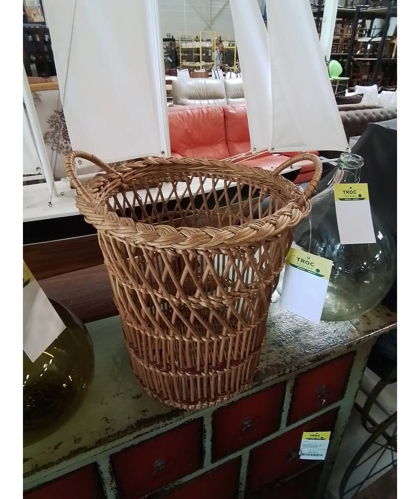 PANIÈRE RONDE VANNERIE 