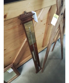 BAROMÈTRE BOIS  SELON TORRICELLI