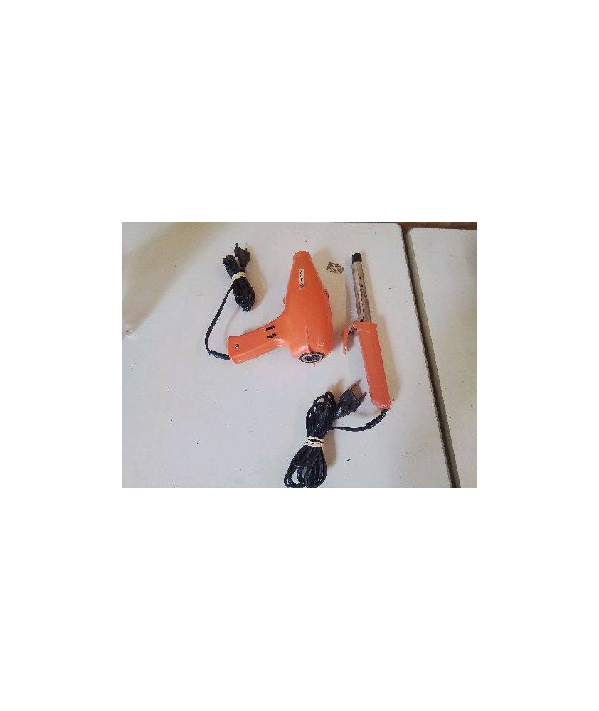 SÈCHE CHEVEUX ET LISSEUR MOULINEX ORANGE 