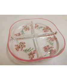 PLAT APÉRITIF EN VERRE