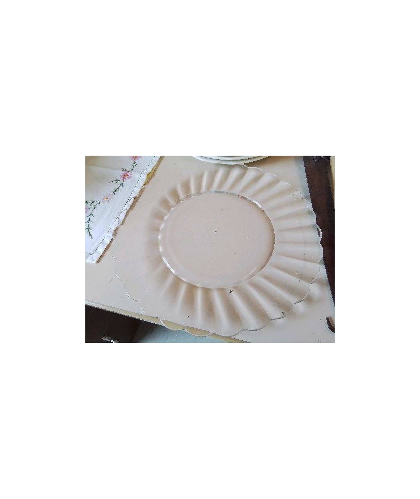PLAT EN VERRE MARGUERITE