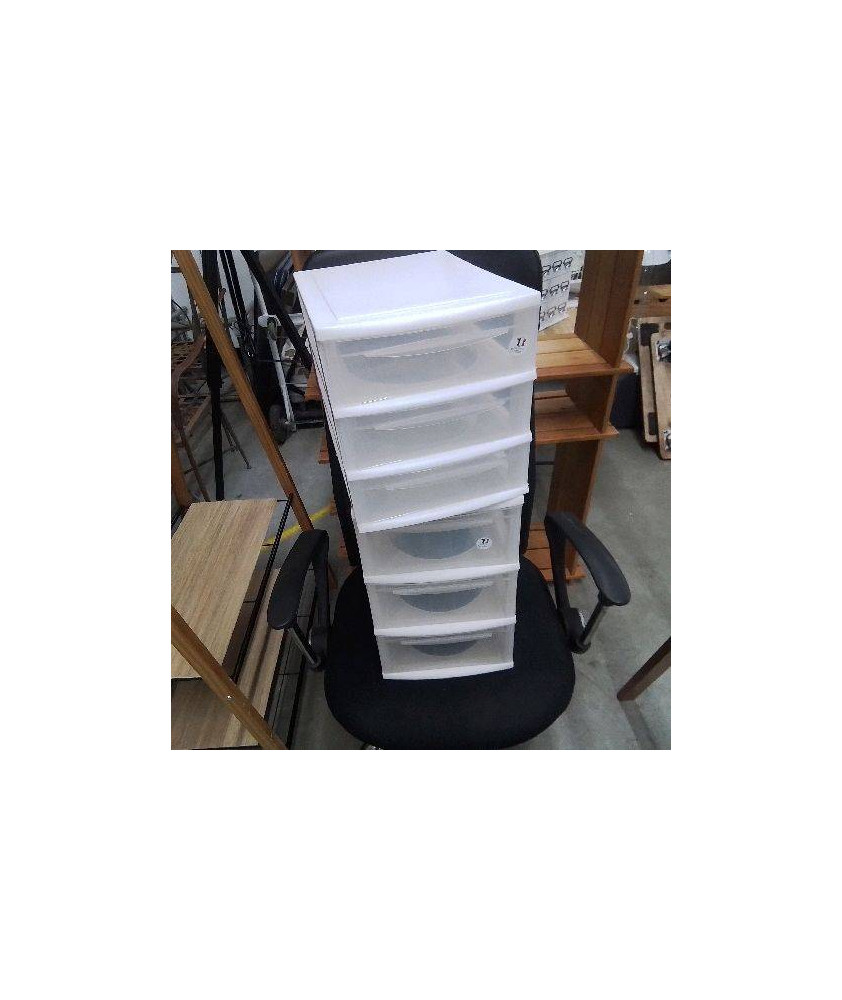 RANGEMENT A TIROIRS PLASTIQUE