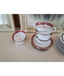 PETIT SERVICE À CAFÉ EN PORCELAINE 
