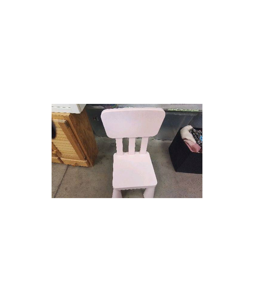 CHAISE ENFANT ROSE 