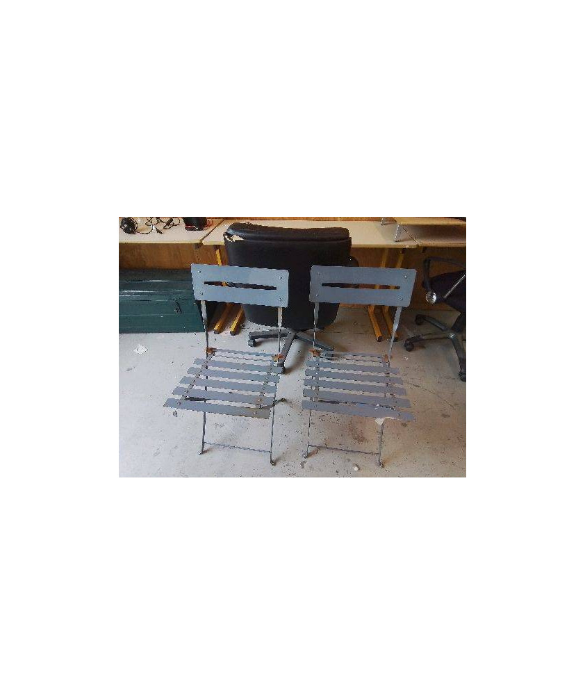 CHAISE D’EXTERIEUR EN FER 