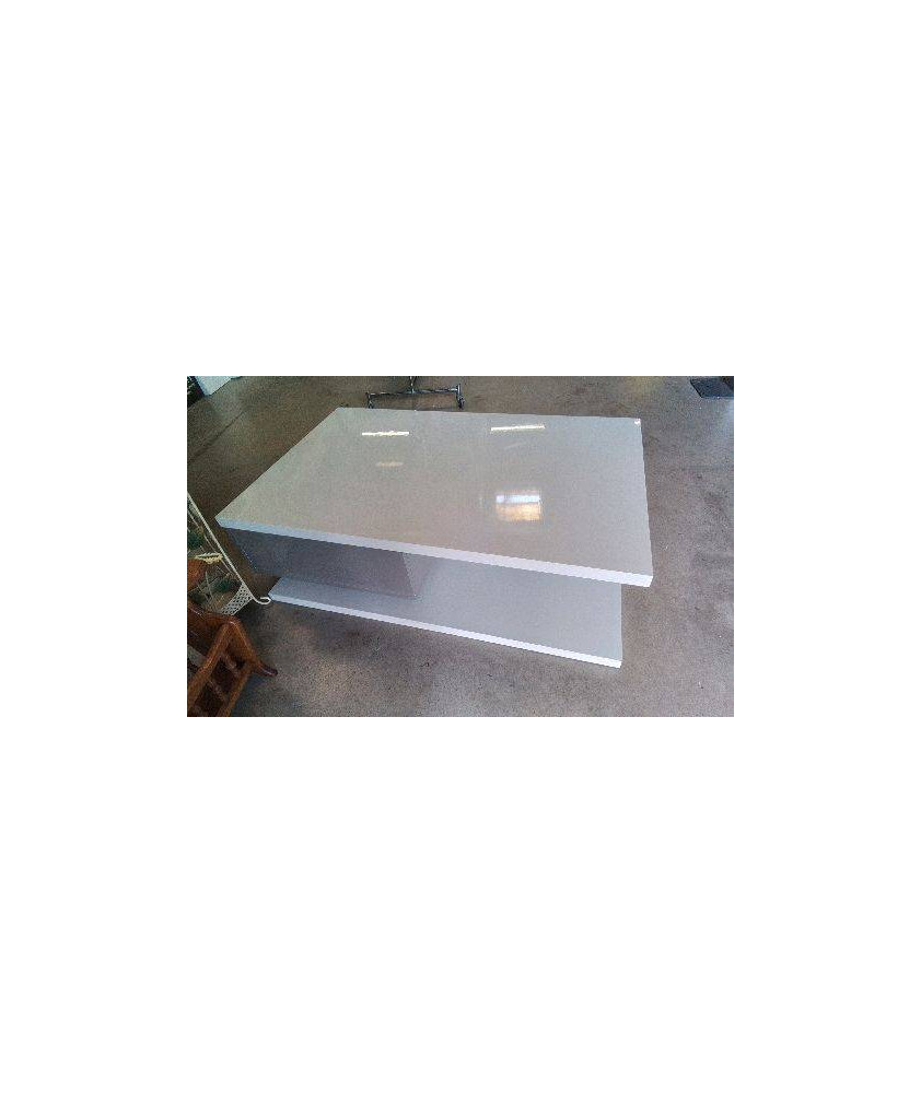 TABLE BASSE LAQUEE 1 TIROIR