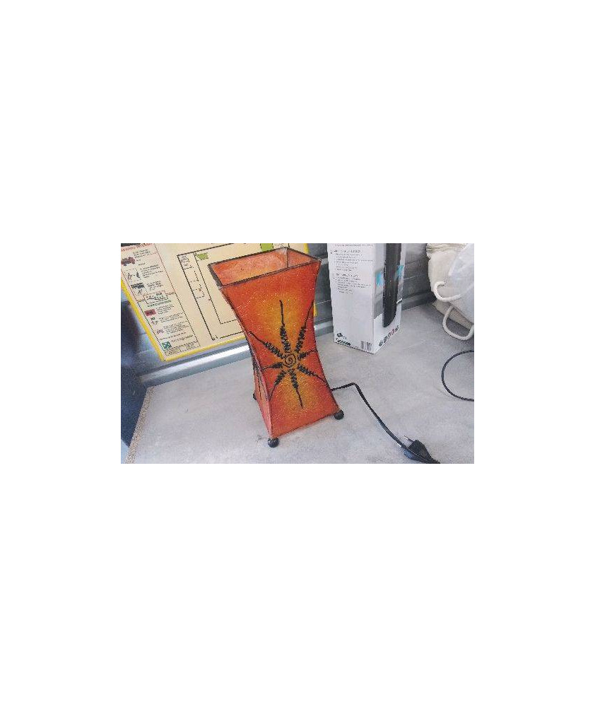 LAMPE ORANGE 