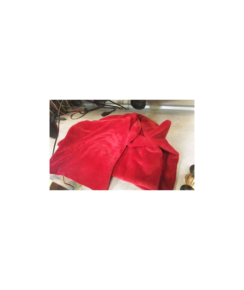 HOUSSE DE COUSSIN ROUGE