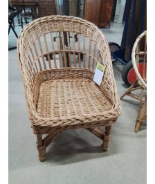 FAUTEUIL ENFANT ROTIN ET VANNERIE 