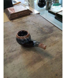 PIPE VIDE POCHE CÉRAMIQUE ANNÉES 60
