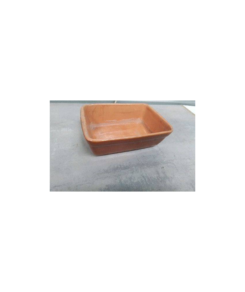 TERRINE RECT MARRON