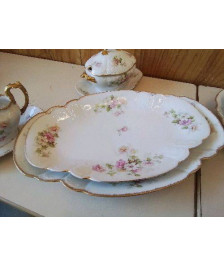 PLAT EN PORCELAINE DE LIMOGE 