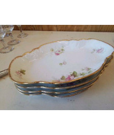 RAVIER EN PORCELAINE DE LIMOGE 