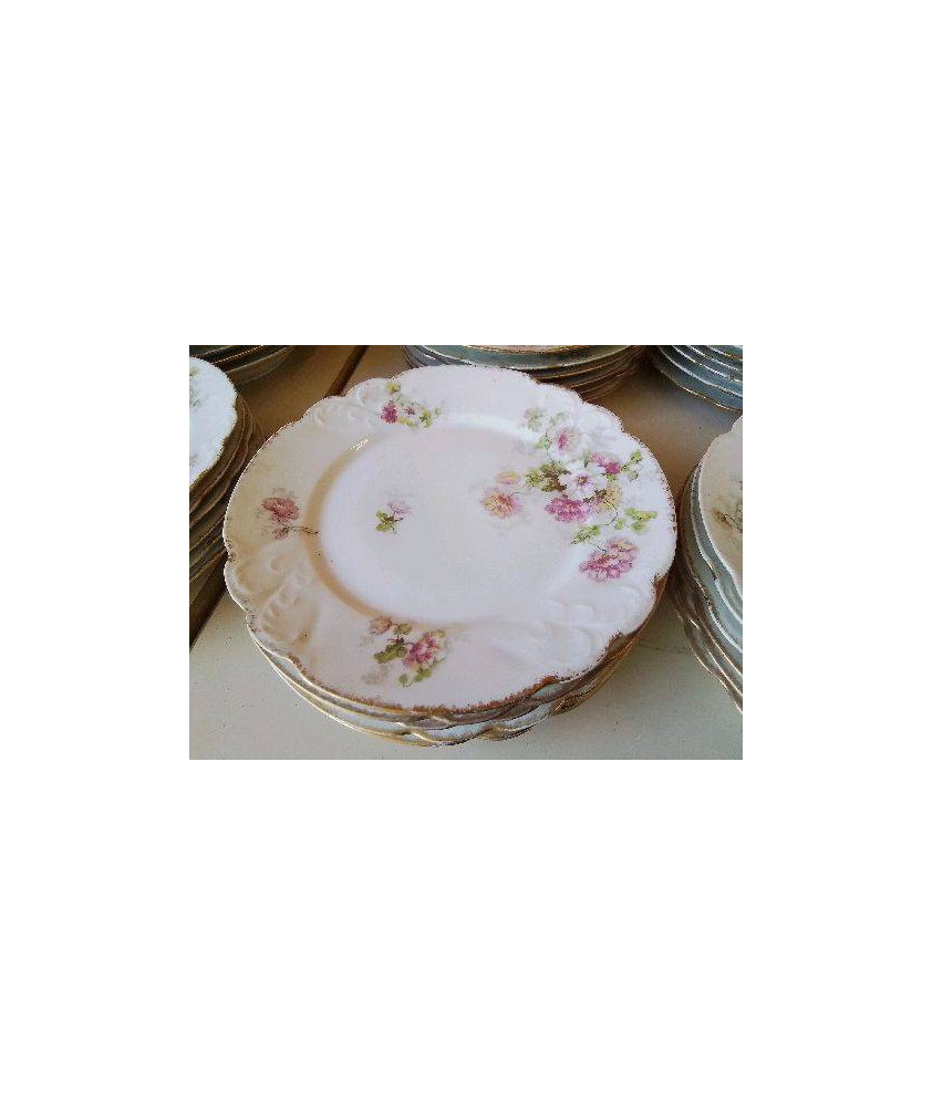 LOT DE 6 ASSIETTES A ENTREE 