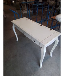 CONSOLE RECTANGULAIRE BOIS BLANC 