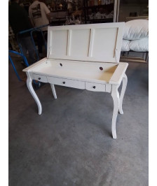 CONSOLE RECTANGULAIRE BOIS BLANC 