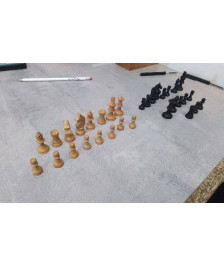 PIECE ECHEC BOIS - PM