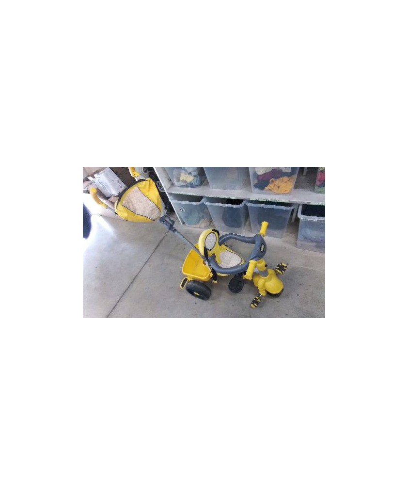 TRICYCLE JAUNE LITTLE TIKES