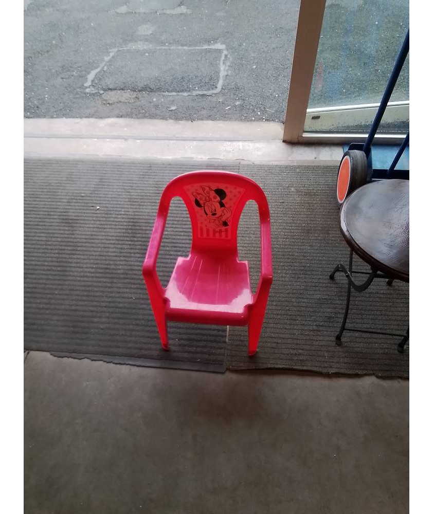 CHAISE ENFANT ROSE MINNIE 