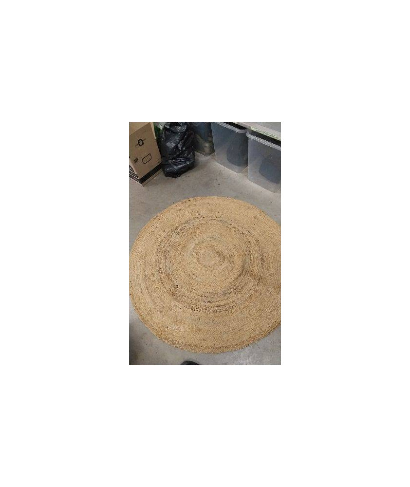 TAPIS ROND TRESSE - DIAM 120CM