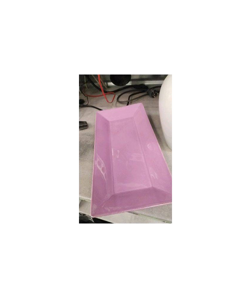 PLAT RECTANGLE VIOLET