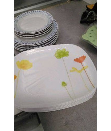 ASSIETTE MOTIF FLEURS LE LOT